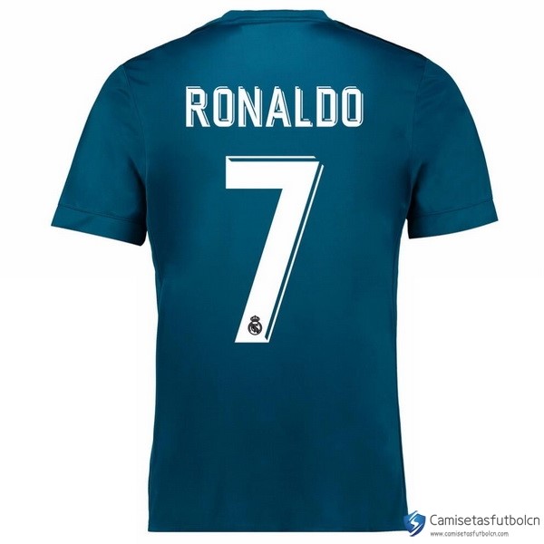 Camiseta Real Madrid Tercera equipo Ronaldo 2017-18